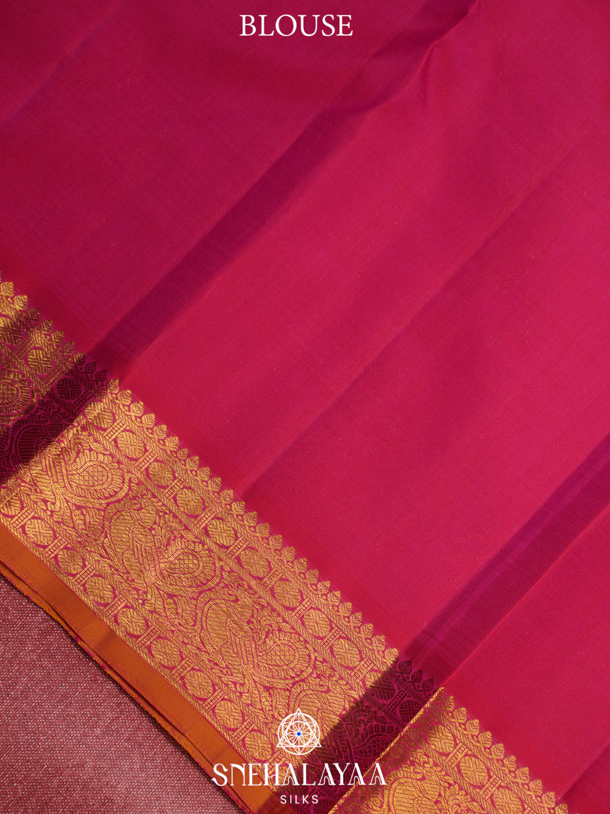 Plum Kanjivaram Silk Saree