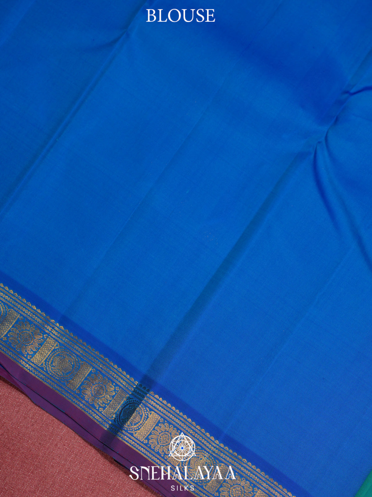 Teal Green Kanjivaram Silk Saree