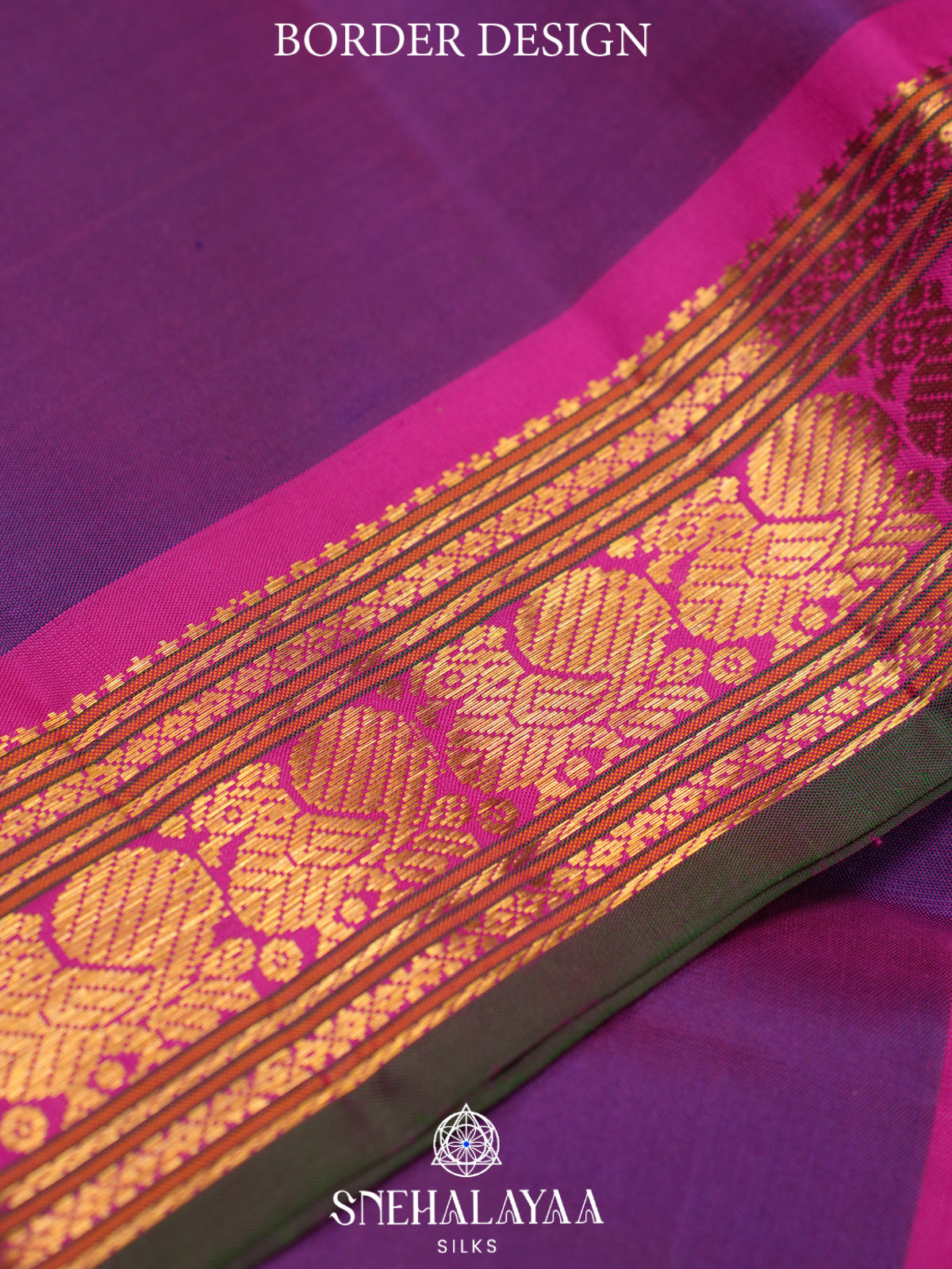 Magenta Kanjivaram Silk Saree