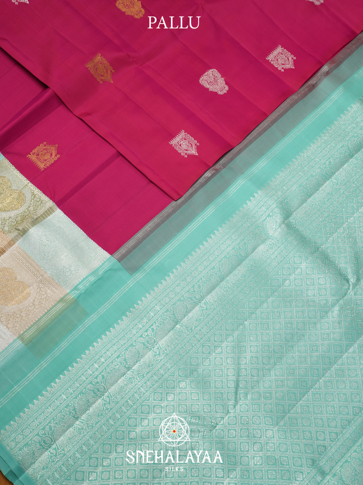 Pink Kanjivaram Silk Saree