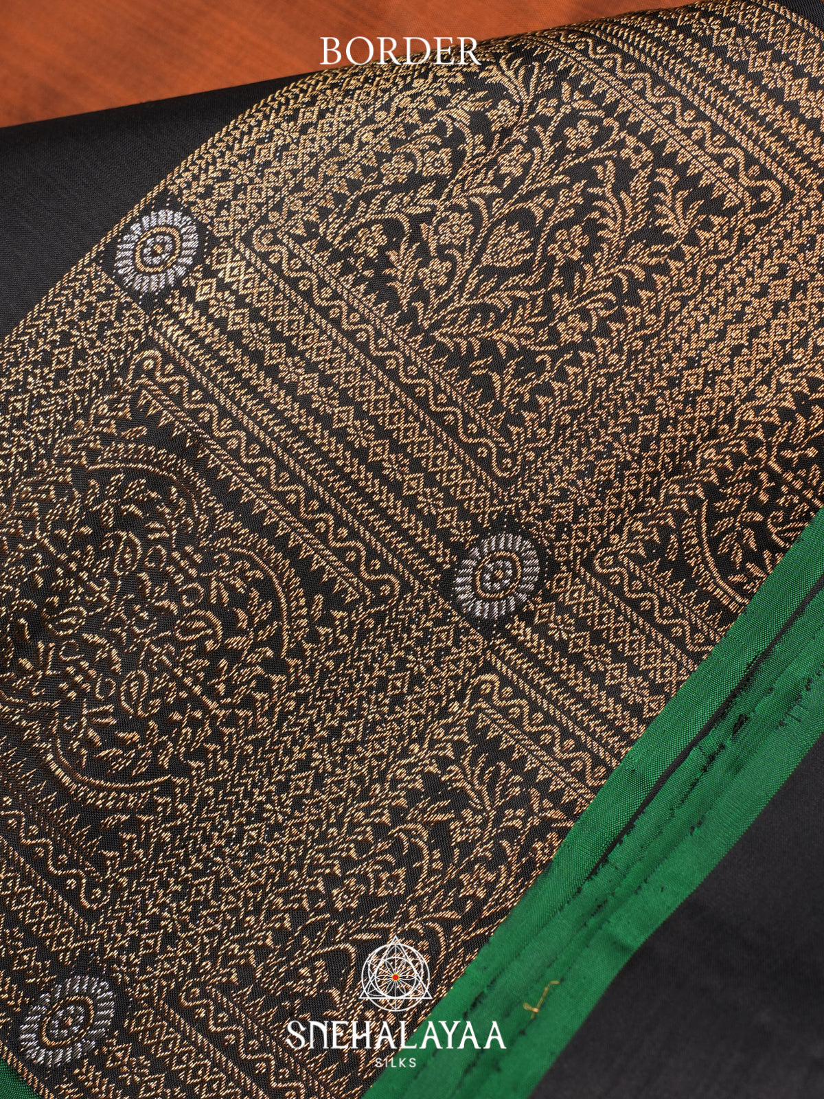 Brown Kanjivaram Silk Saree