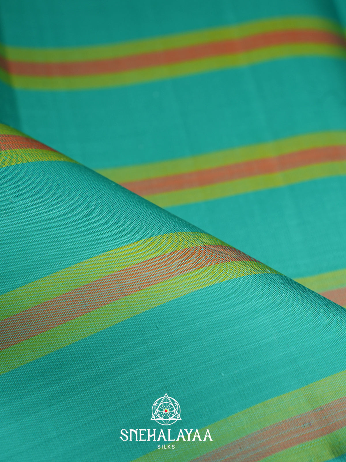 Teal Green Kanjivaram Silk Saree