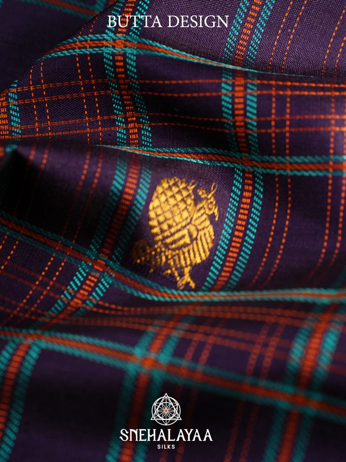 Purple Kanjivaram Silk Saree