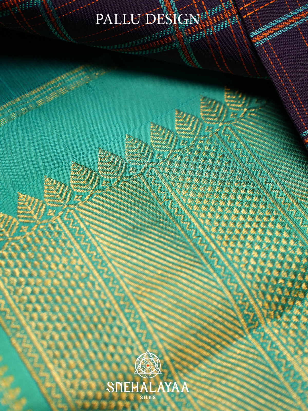 Purple Kanjivaram Silk Saree