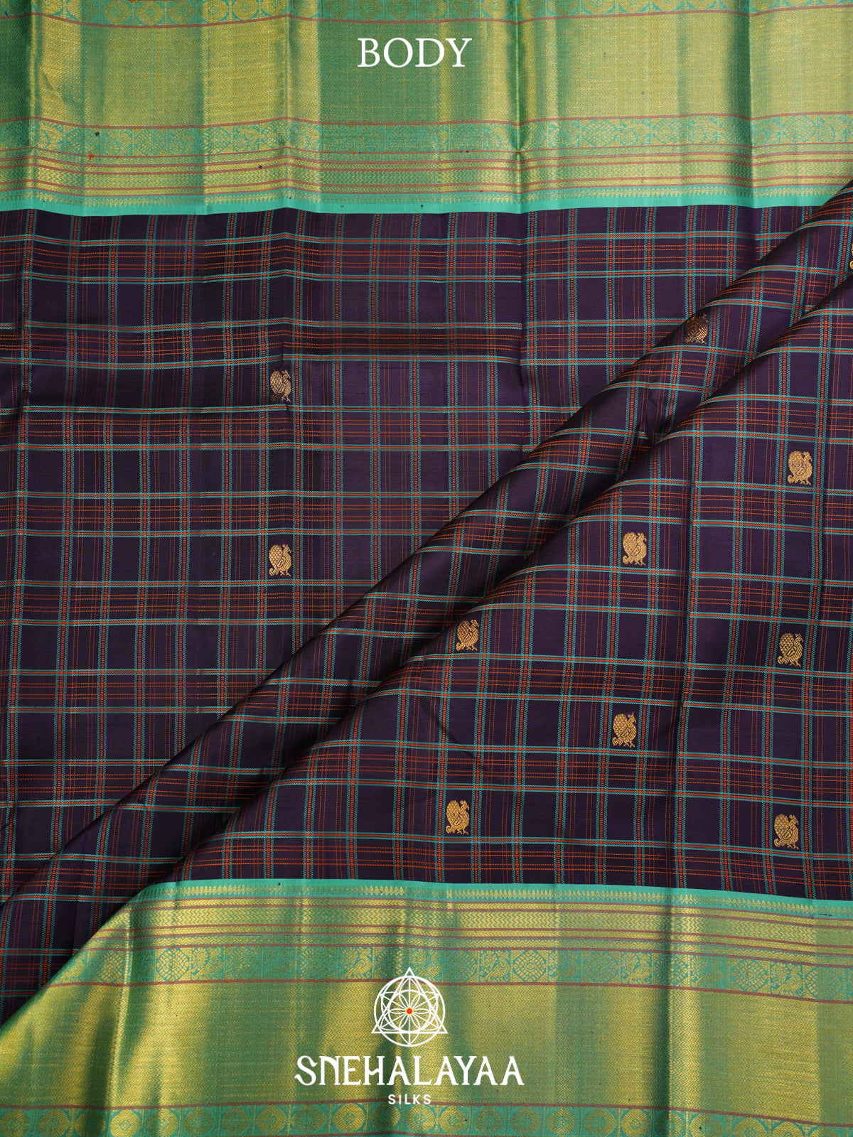 Purple Kanjivaram Silk Saree