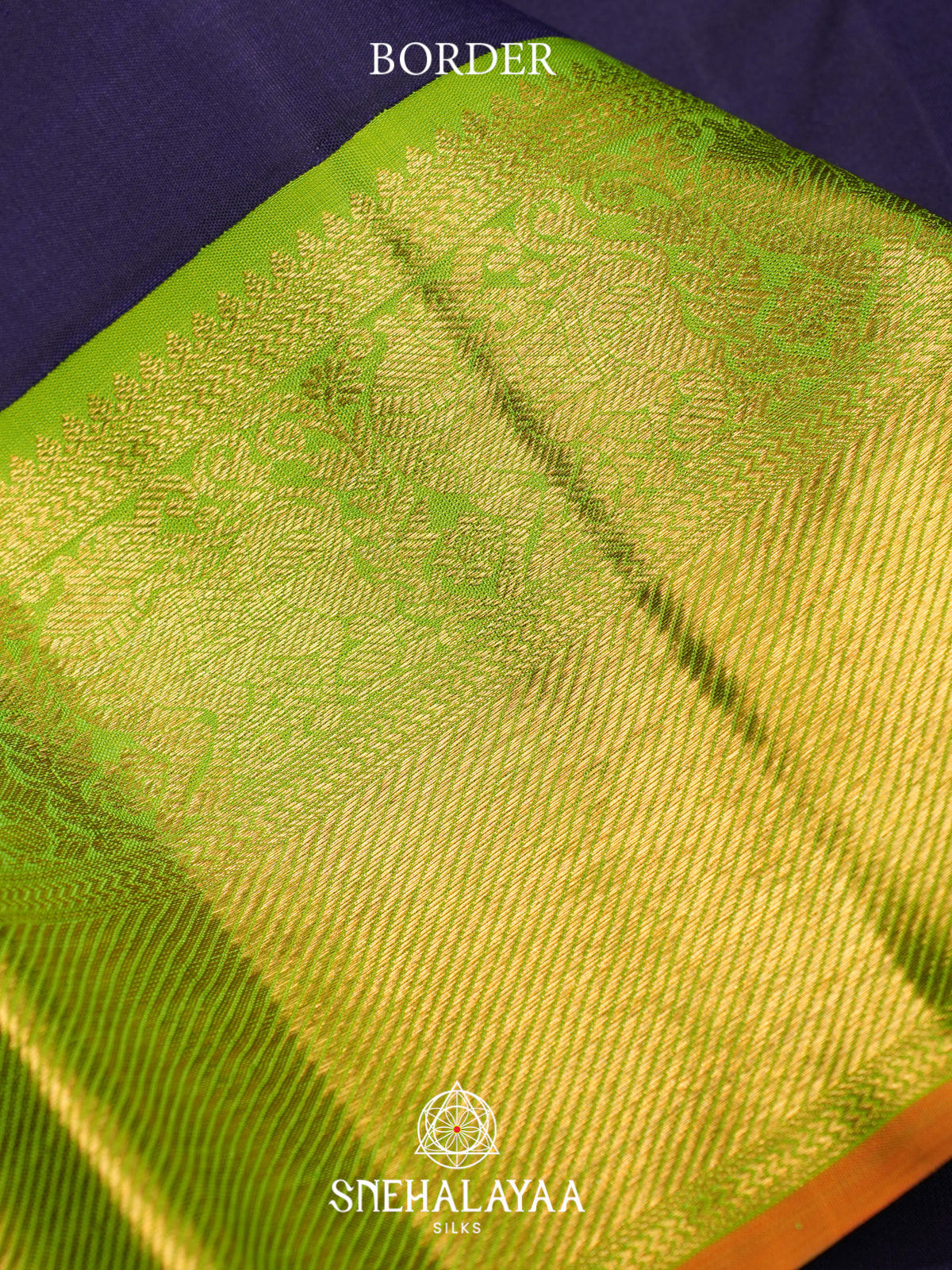Purple Kanjivaram Silk Saree