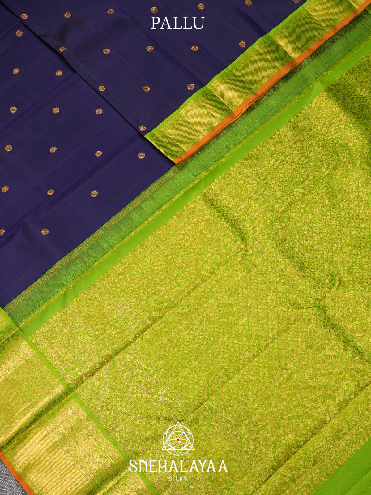 Purple Kanjivaram Silk Saree