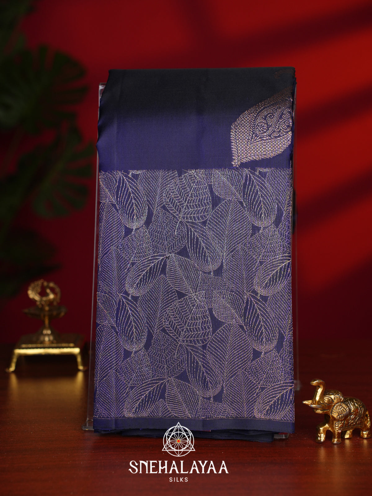 Purple Kanjivaram Silk Saree