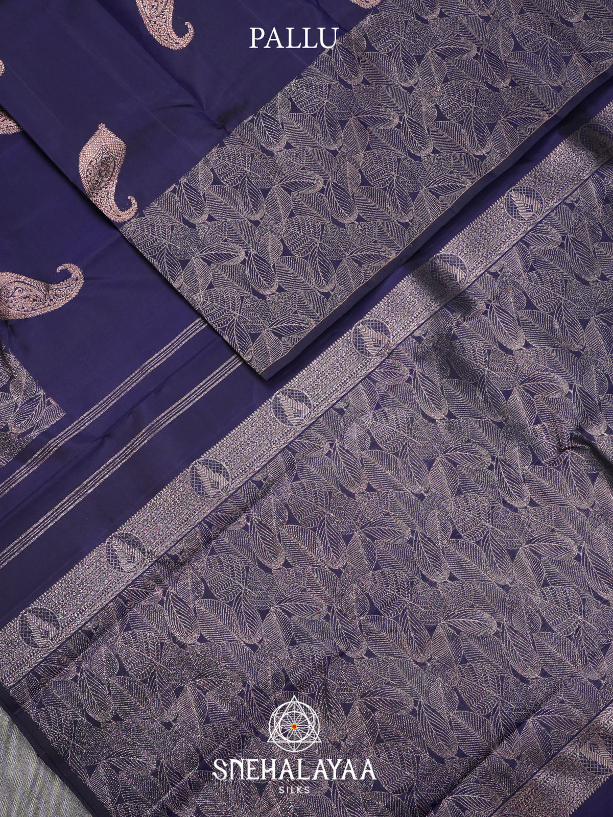 Purple Kanjivaram Silk Saree