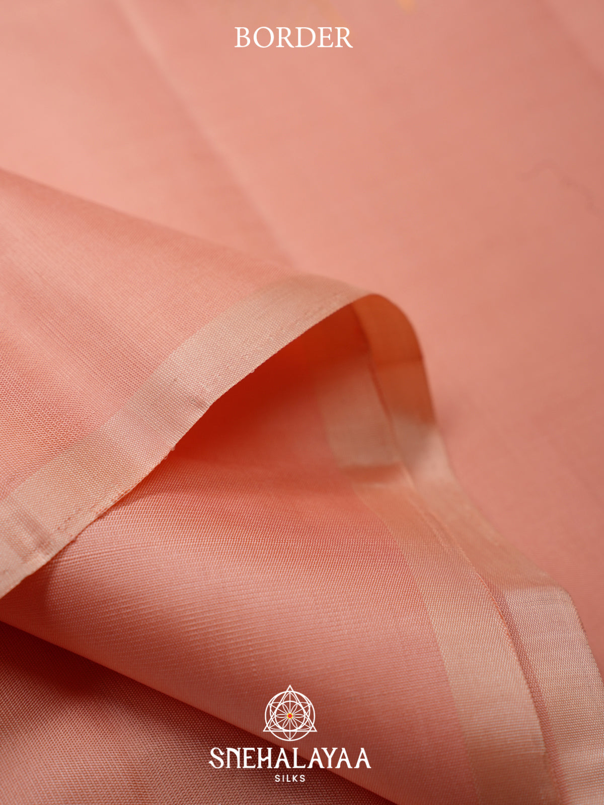 Peach Kanjivaram Silk Saree
