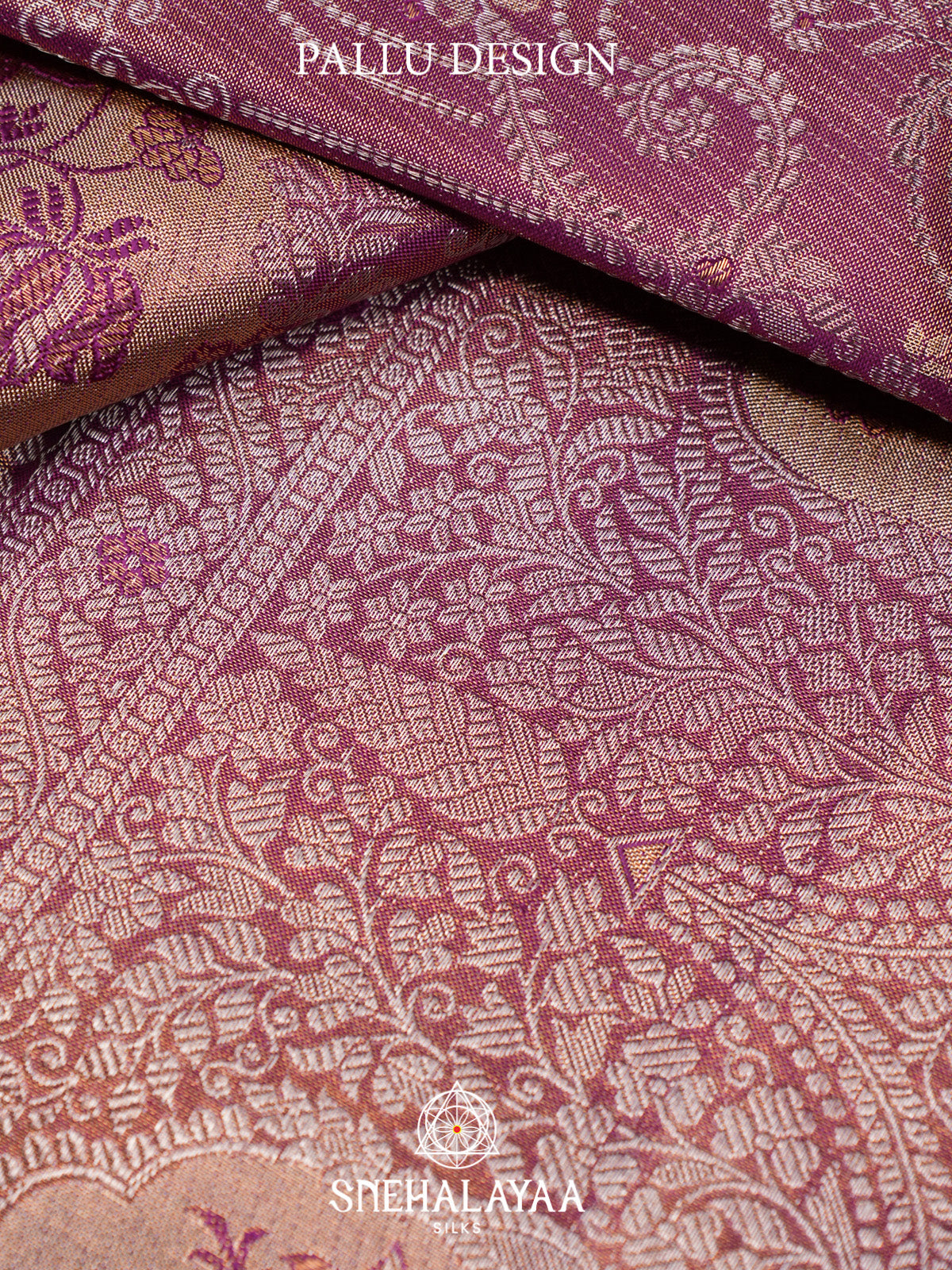 Rose Pink Kanjivaram Silk Saree