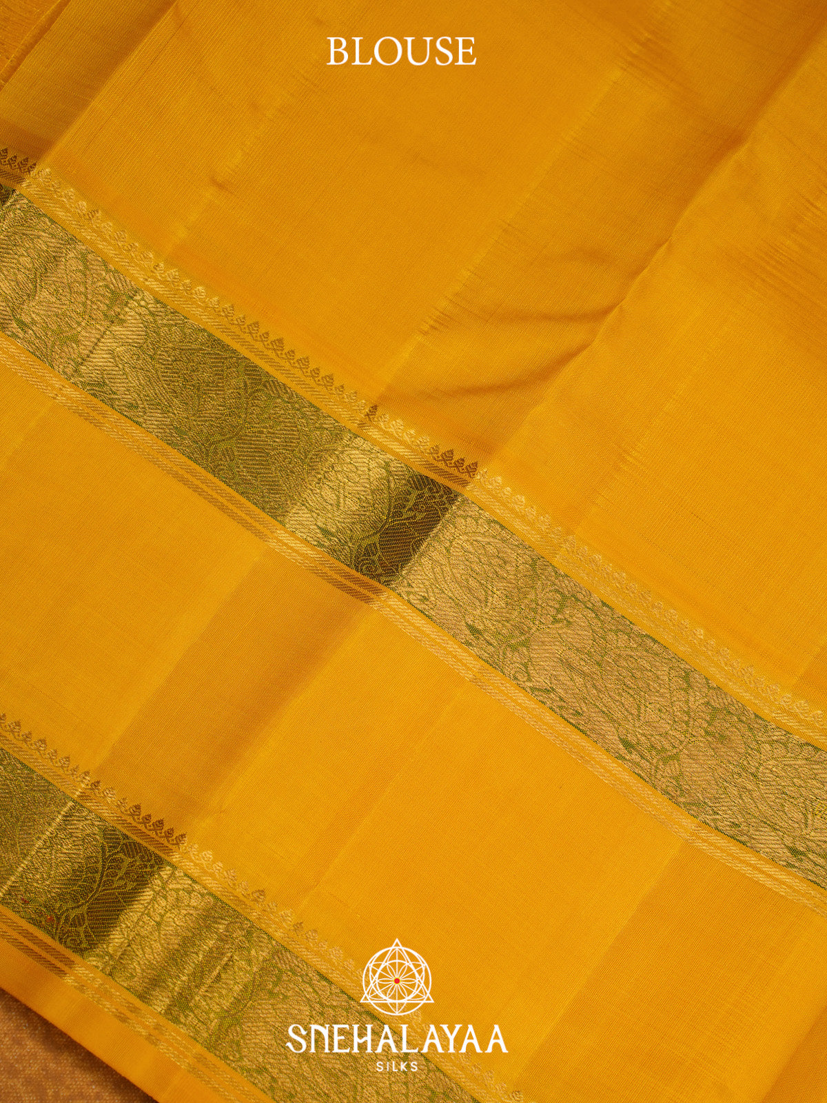 Cream Kanjivaram Silk Saree