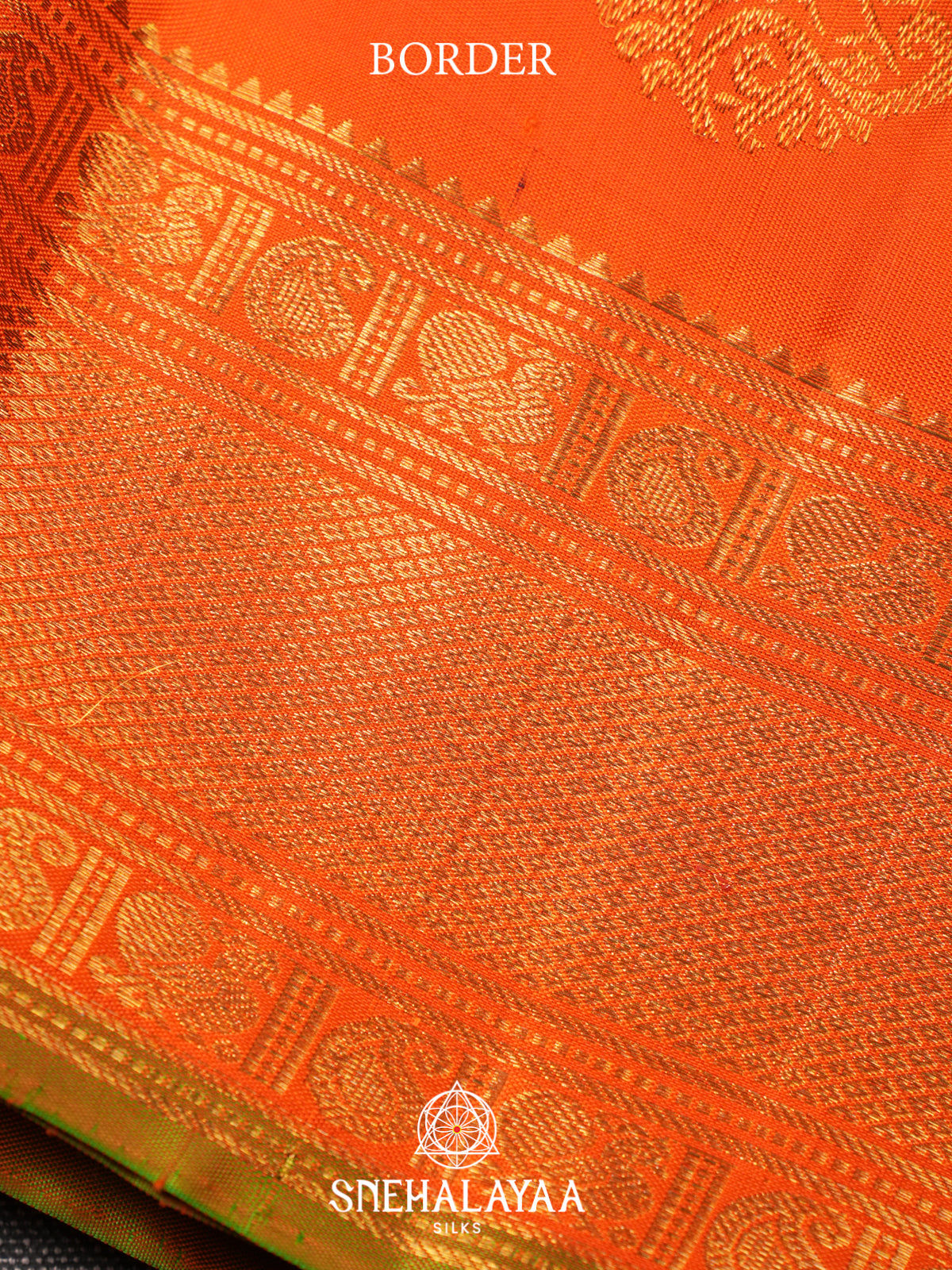 Forest Green Kanjivaram Silk Saree