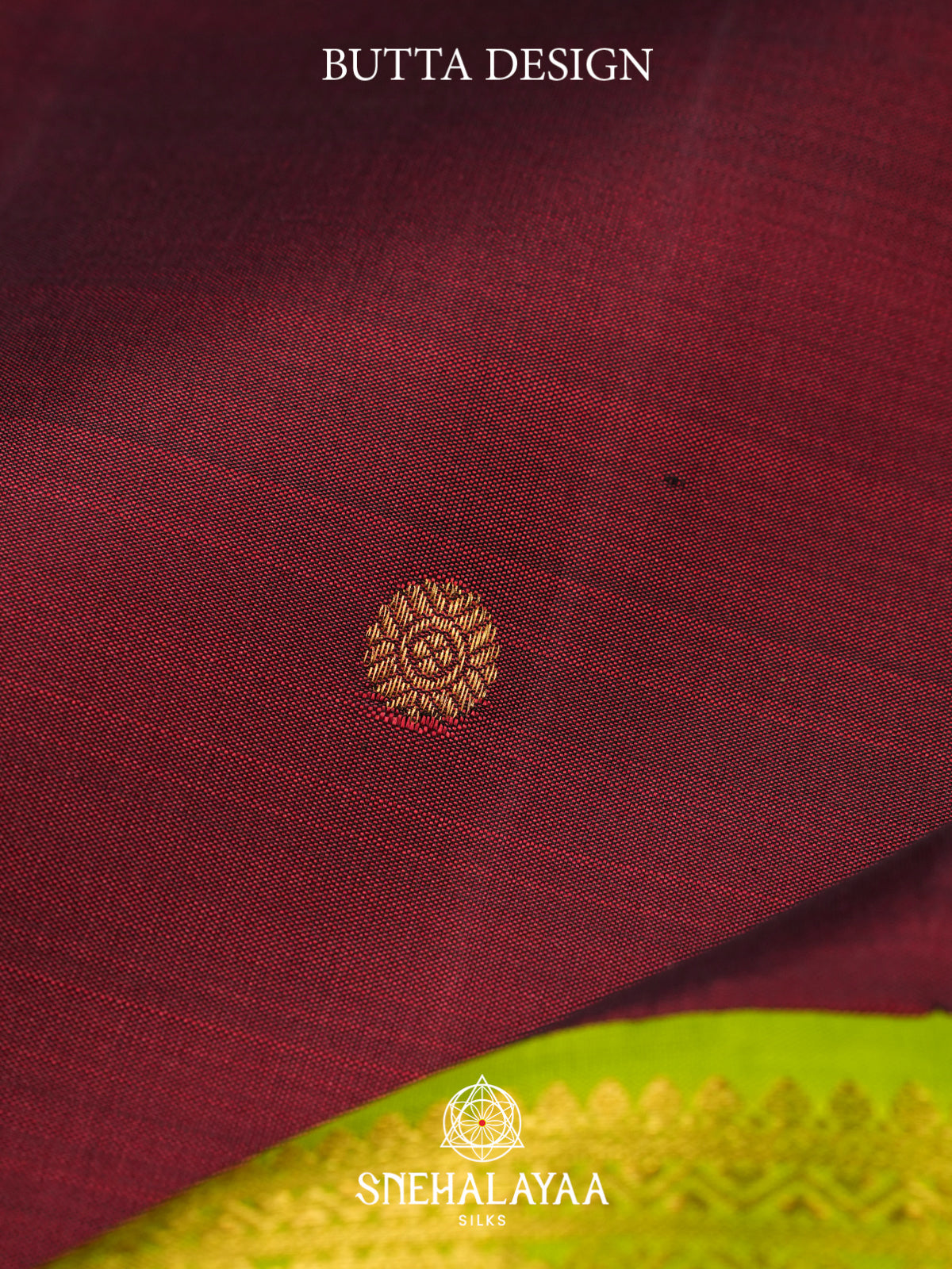 Maroon Kanjivaram Silk Saree