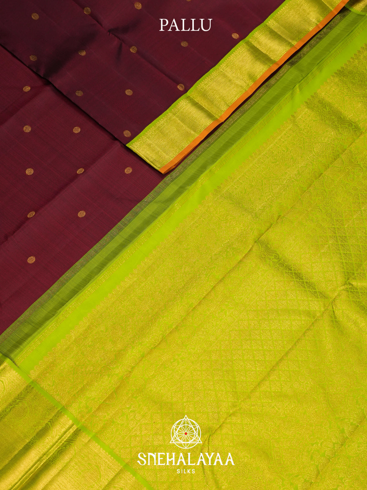 Maroon Kanjivaram Silk Saree