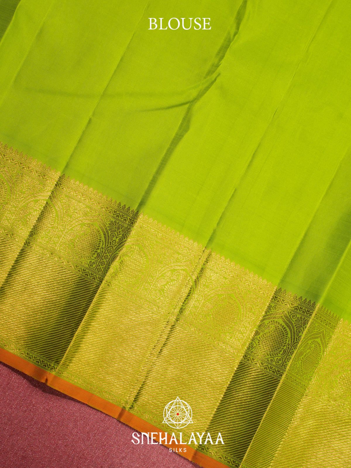 Maroon Kanjivaram Silk Saree