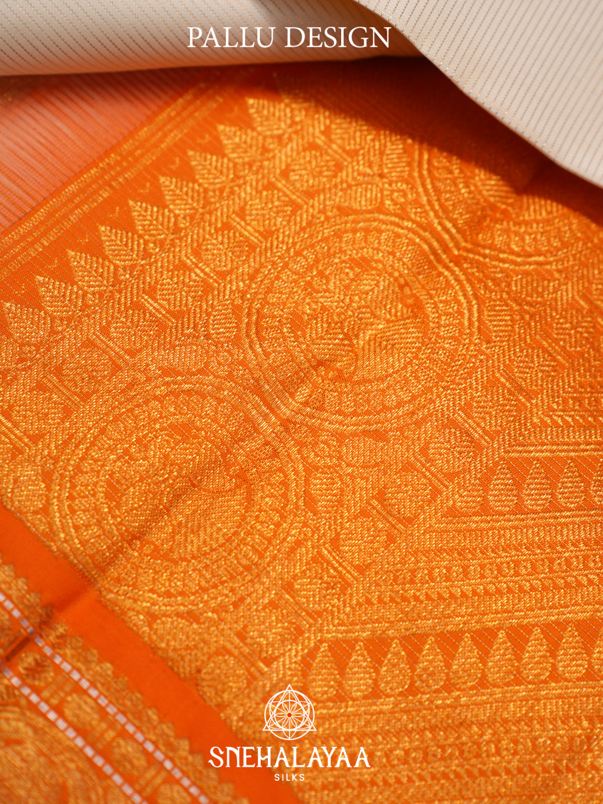 Off White Kanjivaram Silk Saree