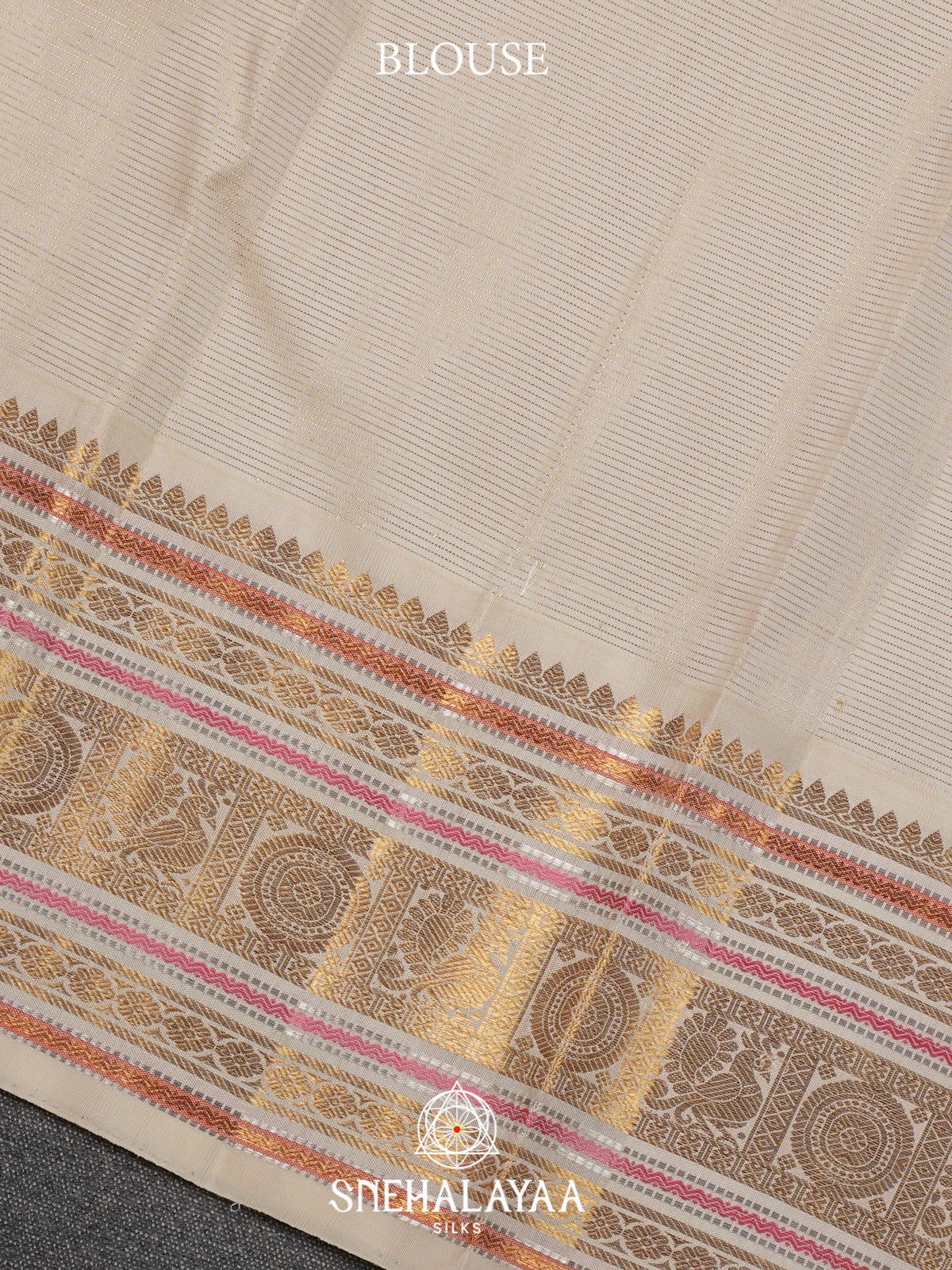 Lavender Kanjivaram Silk Saree
