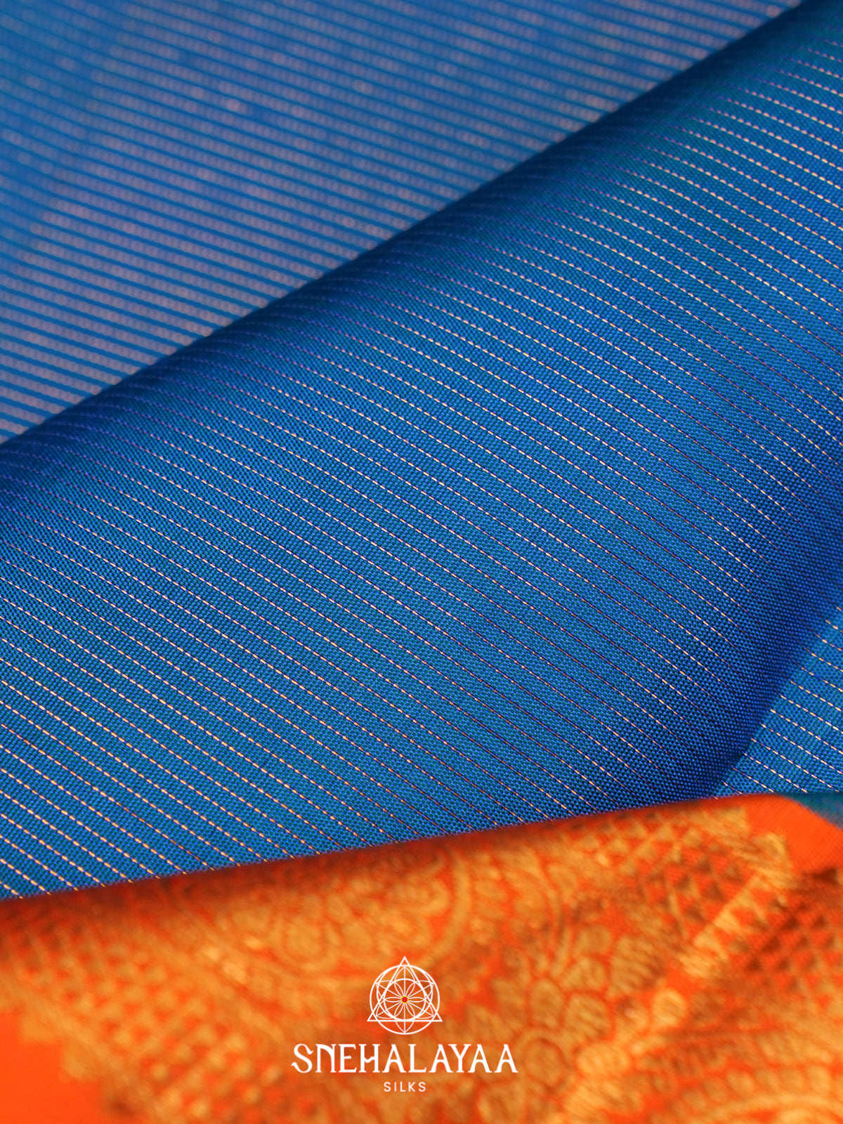 Blue Kanjivaram Silk Saree