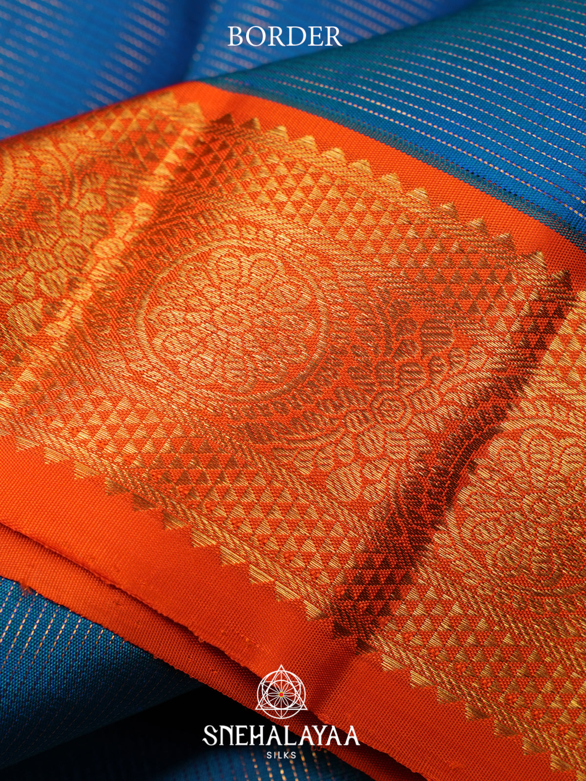 Blue Kanjivaram Silk Saree