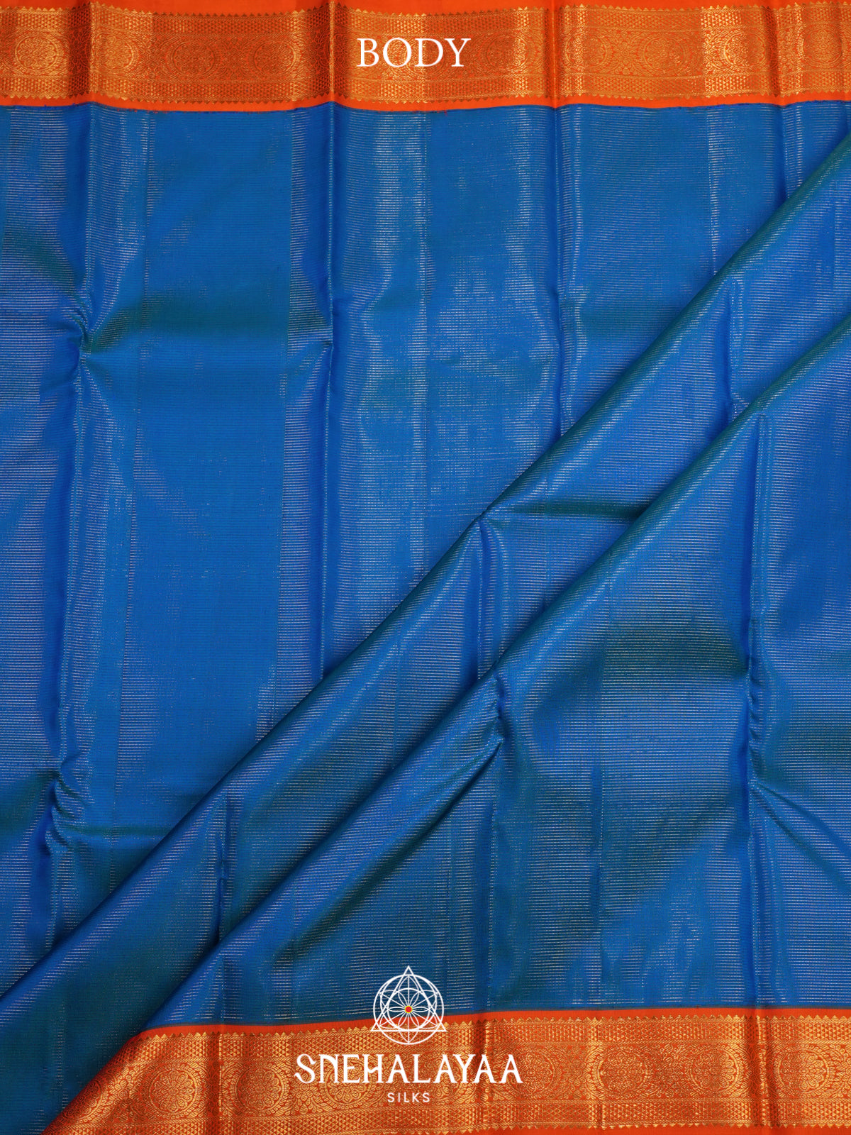 Blue Kanjivaram Silk Saree
