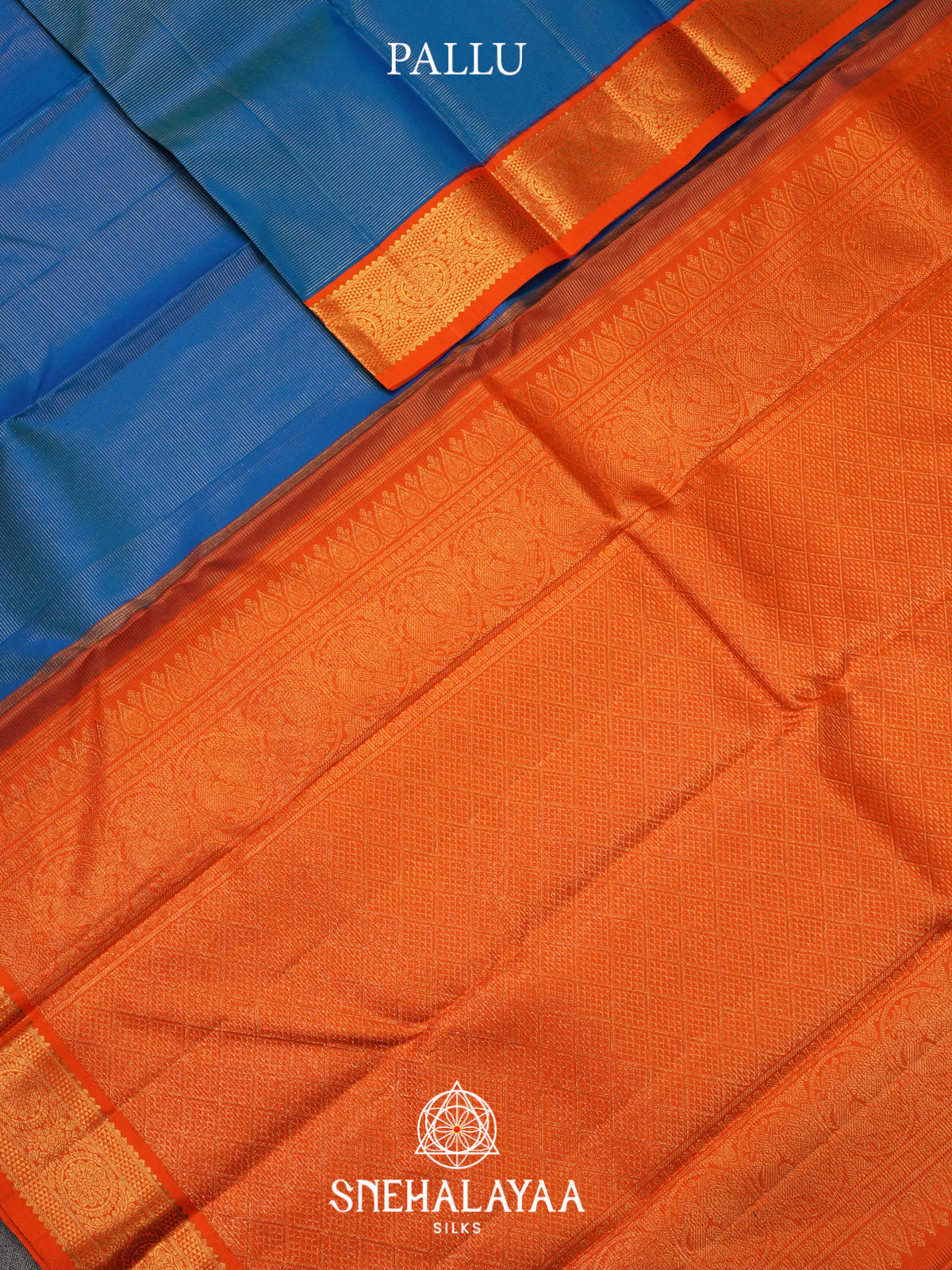 Blue Kanjivaram Silk Saree