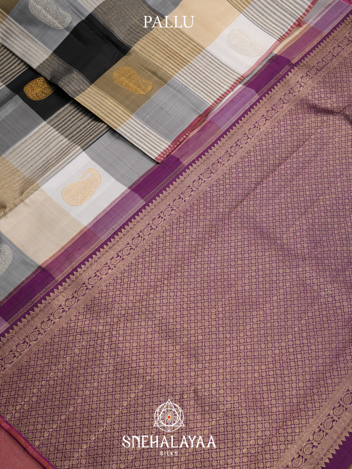 Multicolour Kanjivaram Silk Saree