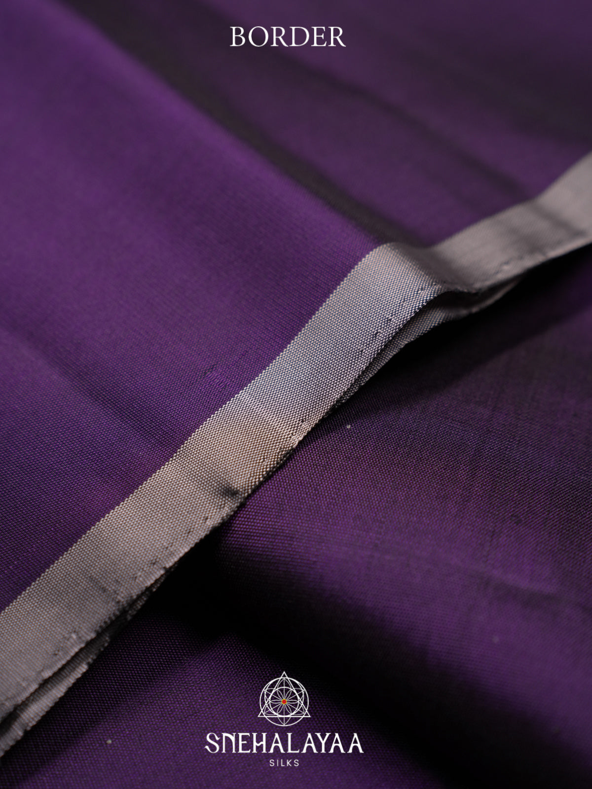 Purple Kanjivaram Silk Saree