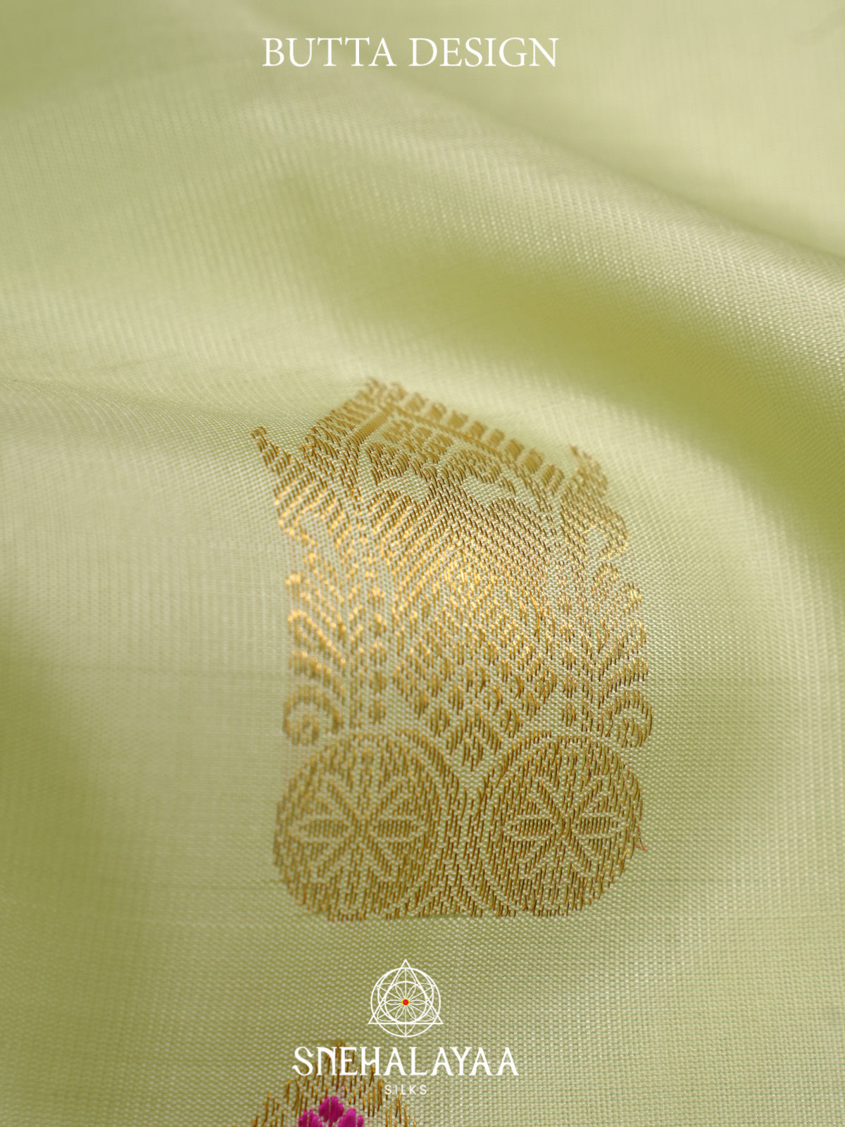 Pista Green Kanjivaram Silk Saree