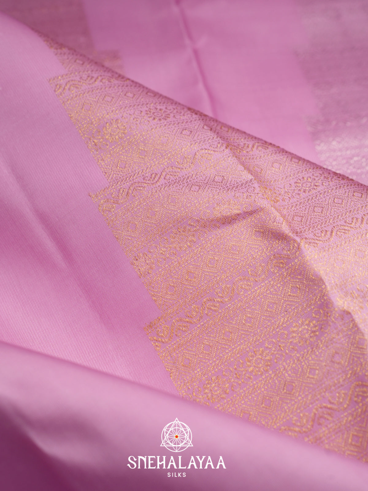 Pink Kanjivaram Silk Saree