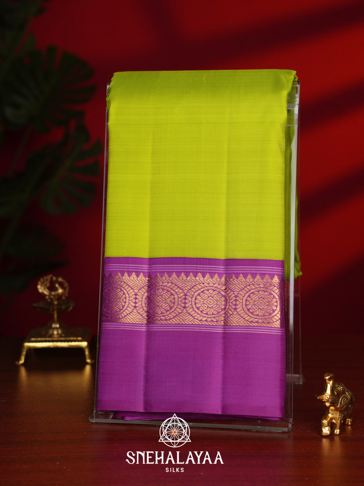 Green Kanjivaram Silk Saree