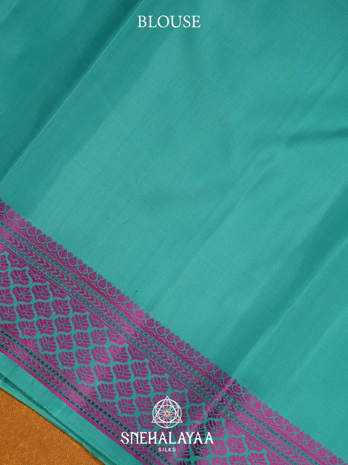 Sea foam Green Kanjivaram Silk Saree