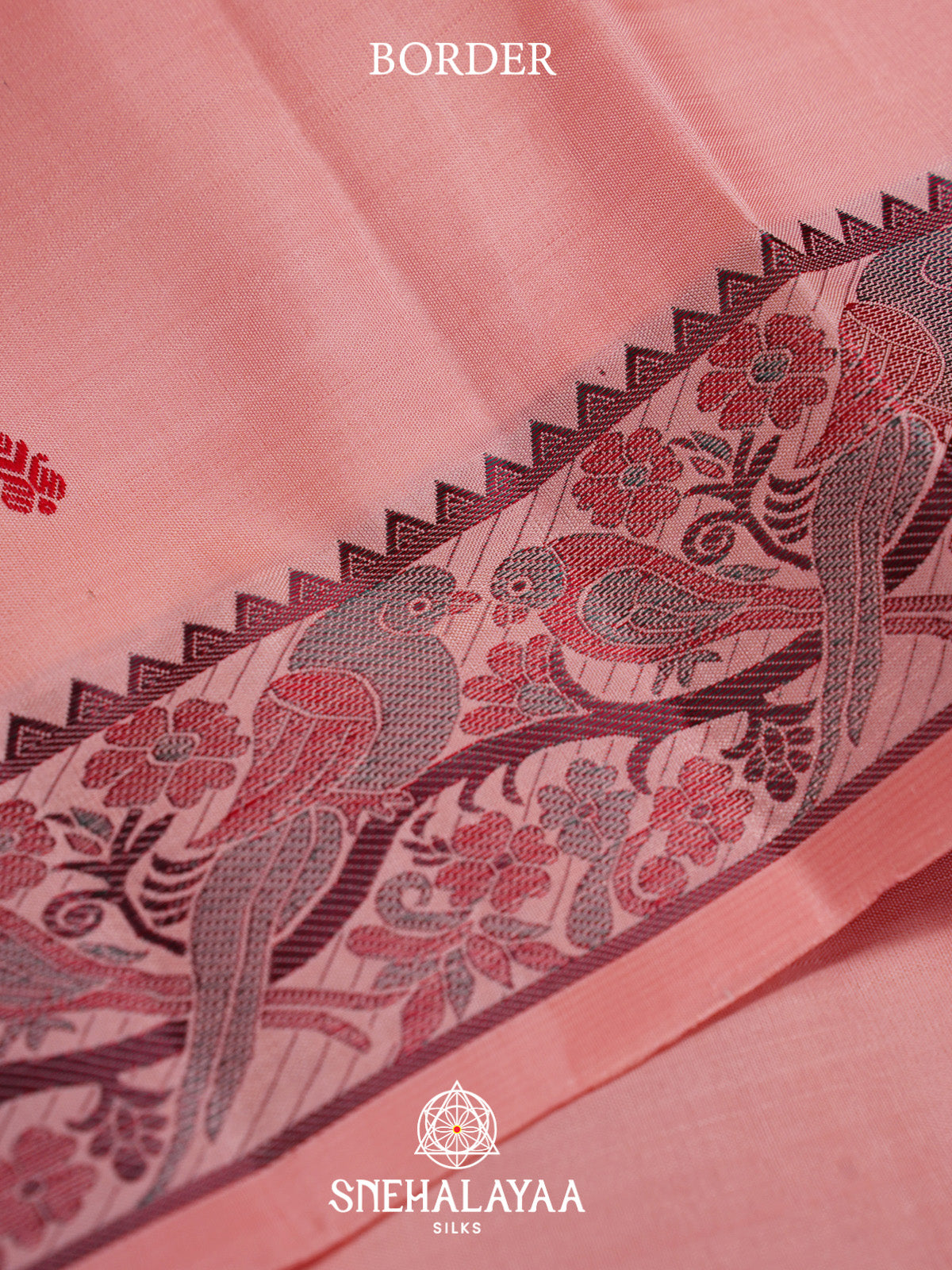 Pink Kanjivaram Silk Saree