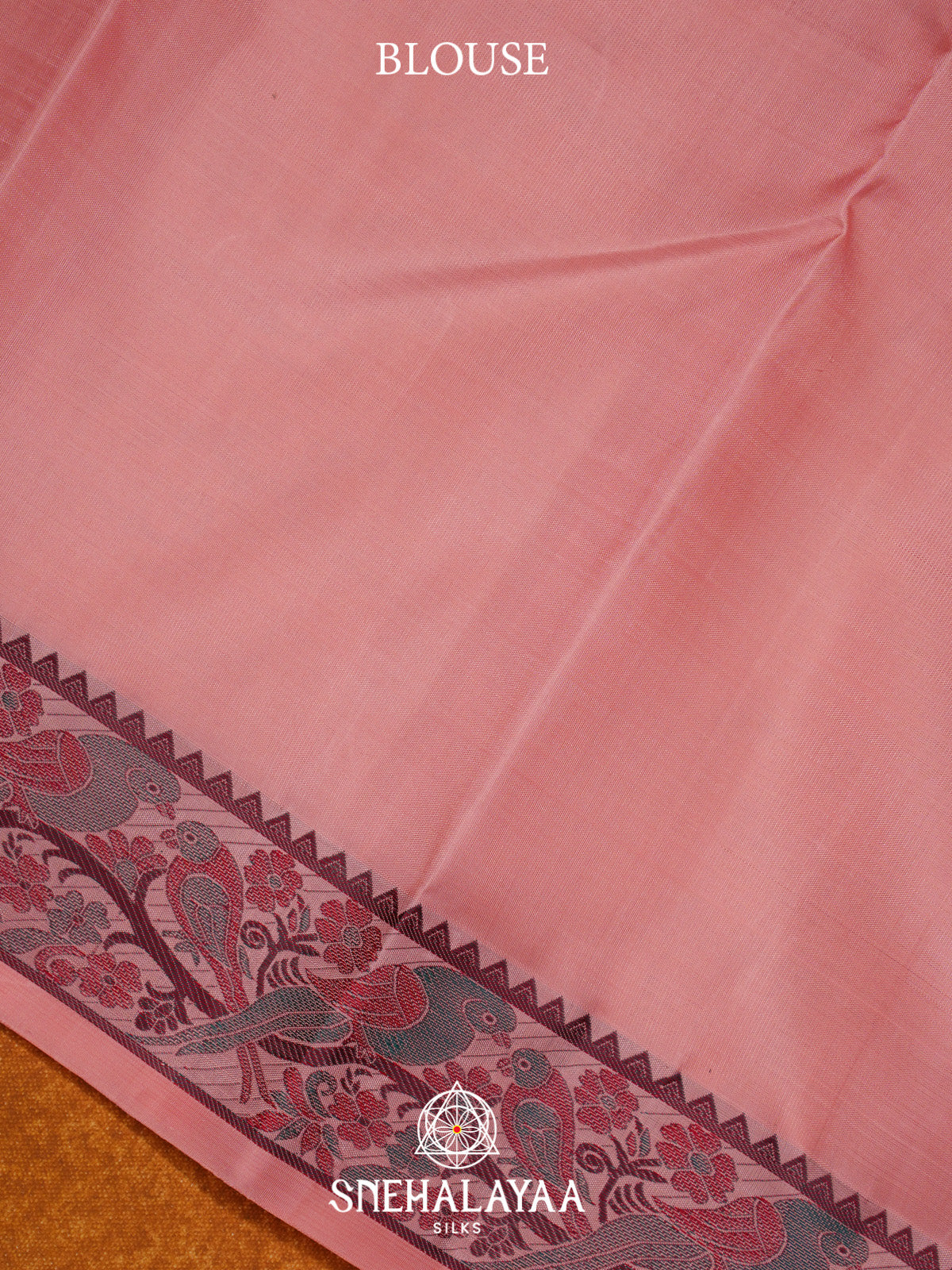 Pink Kanjivaram Silk Saree