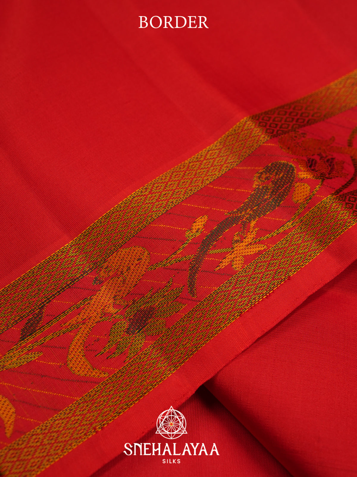 Red Kanjivaram Silk Saree