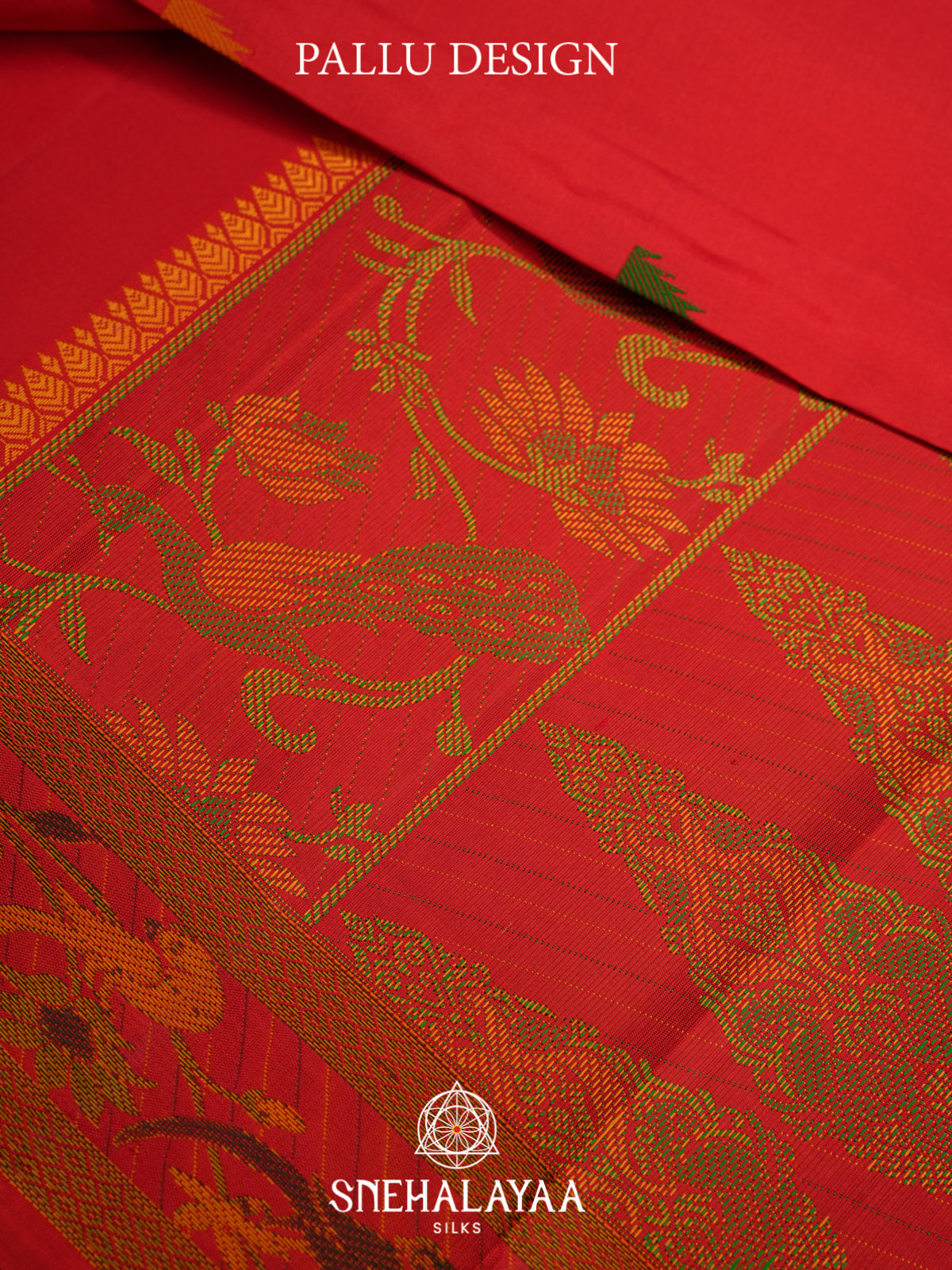 Red Kanjivaram Silk Saree