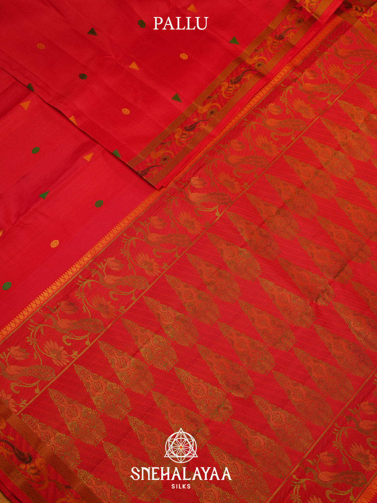 Red Kanjivaram Silk Saree