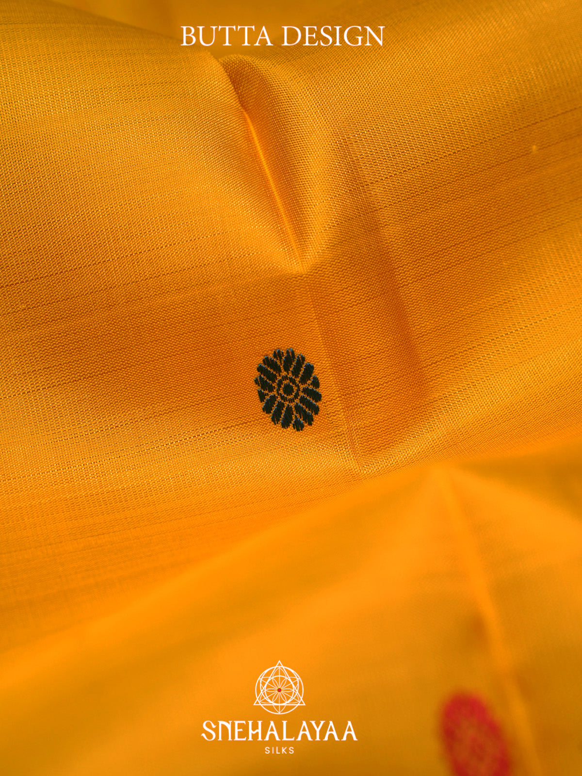 Mango Yellow Kanjivaram Silk Saree