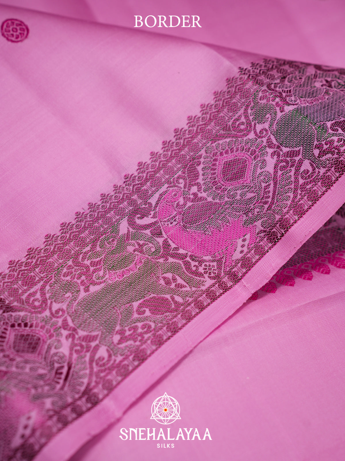 Pink Kanjivaram Silk Saree