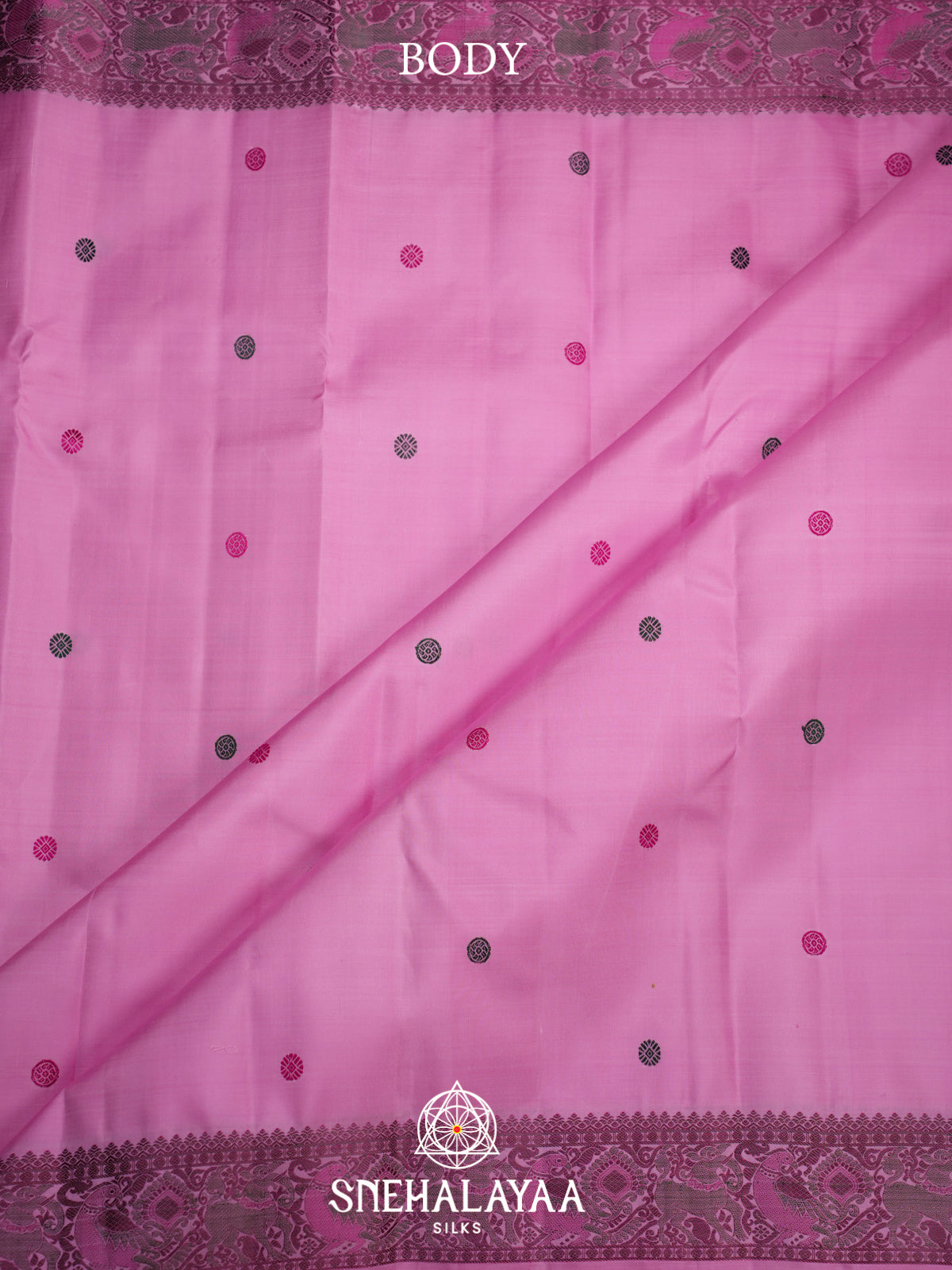 Pink Kanjivaram Silk Saree