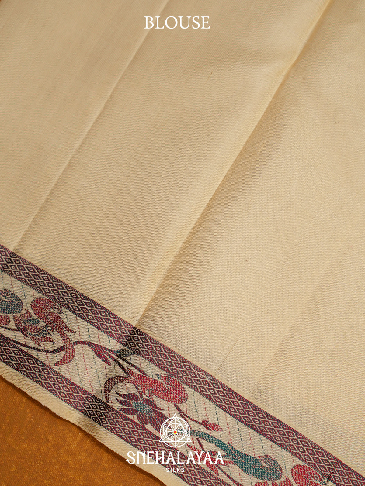 Pale Yellow Kanjivaram Silk Saree