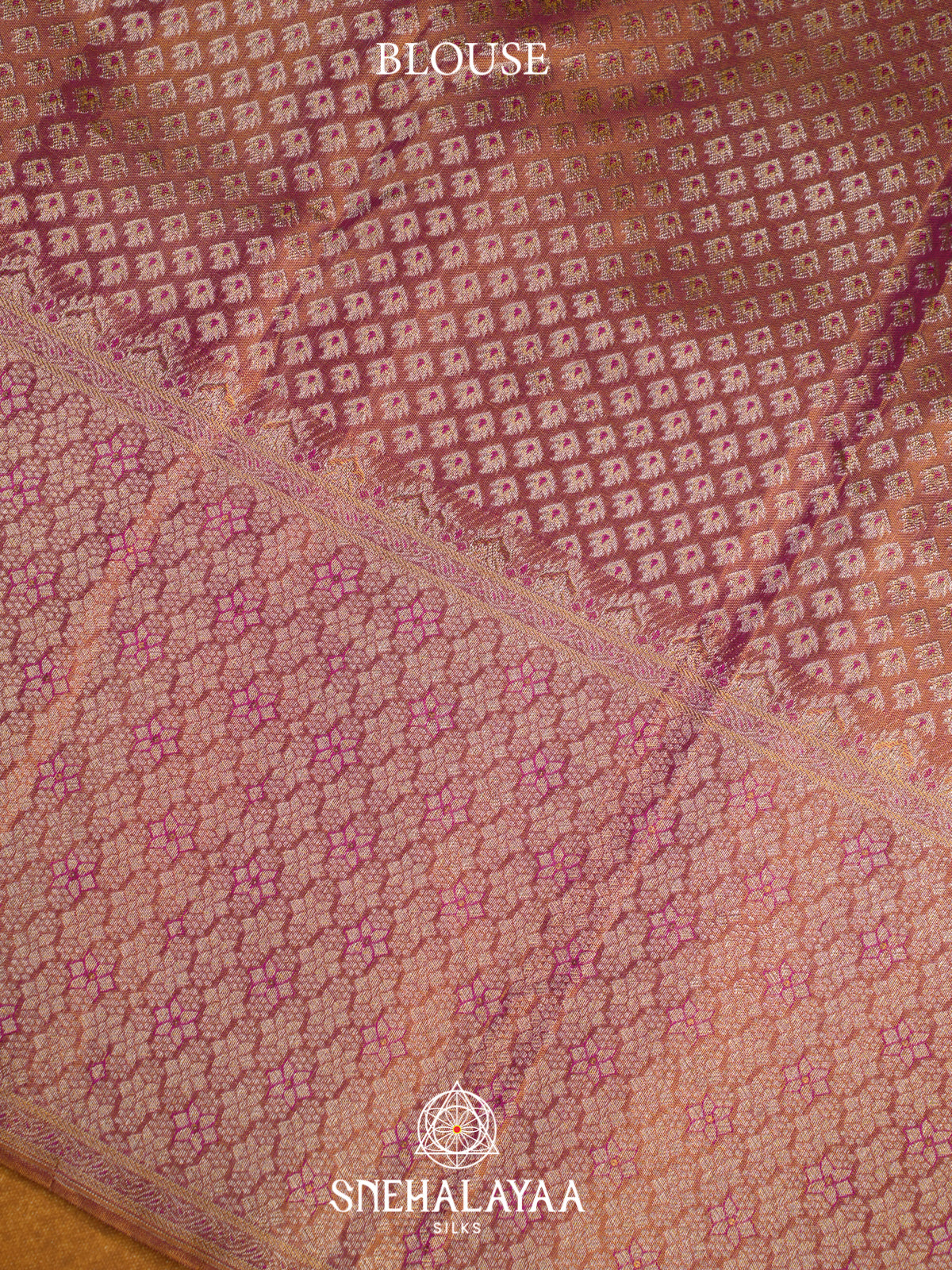 Pink Kanjivaram Silk Saree