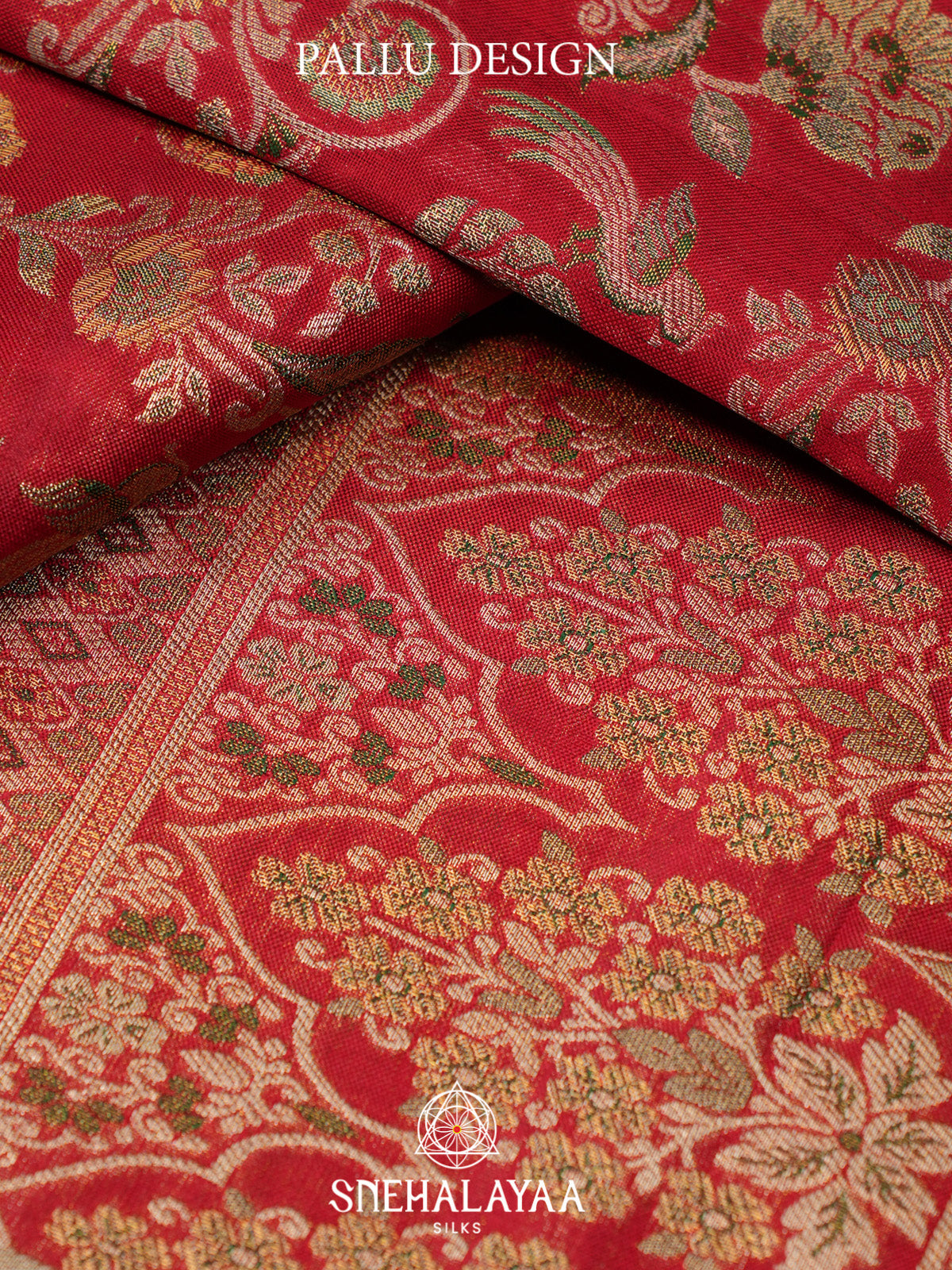 Red Kanjivaram Silk Saree