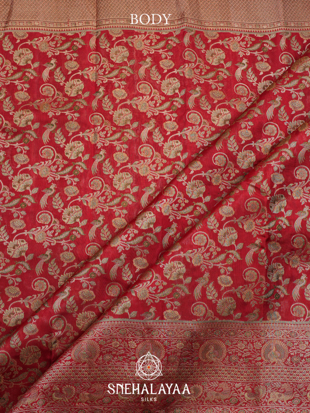 Red Kanjivaram Silk Saree
