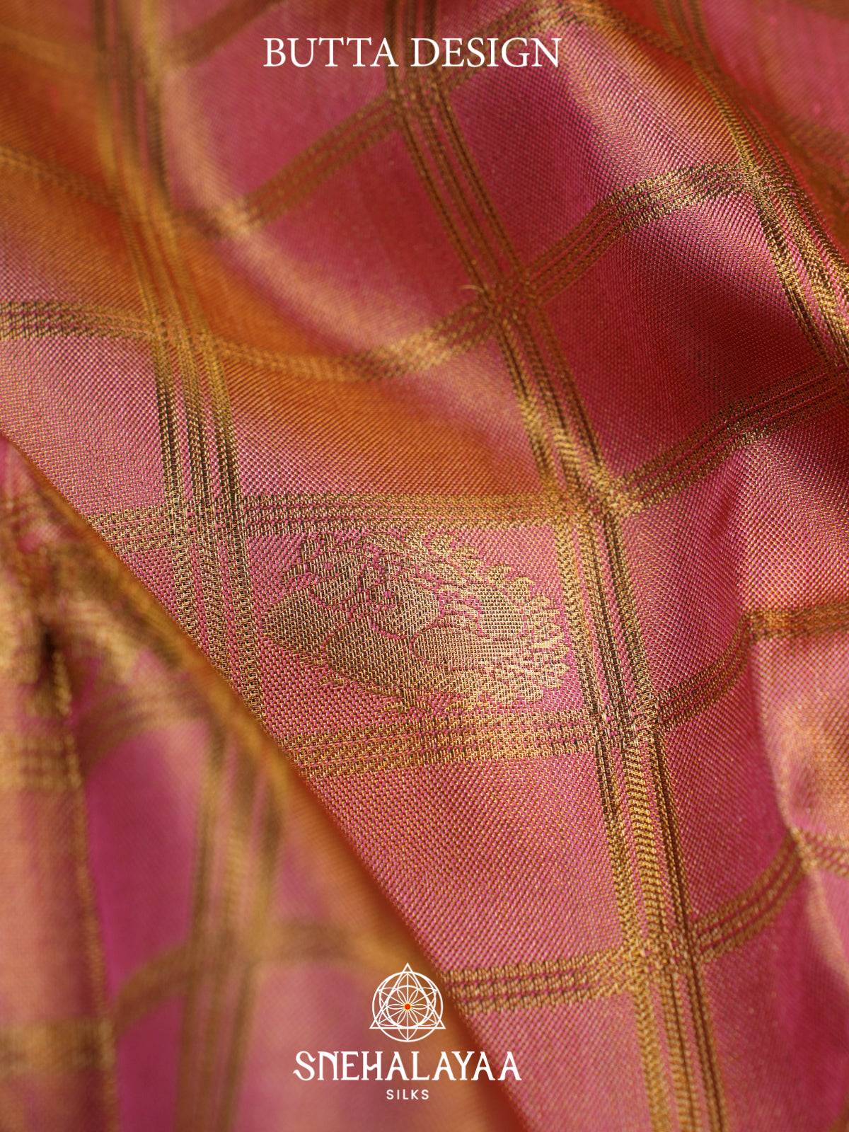 Mauve Pink Kanjivaram Silk Saree