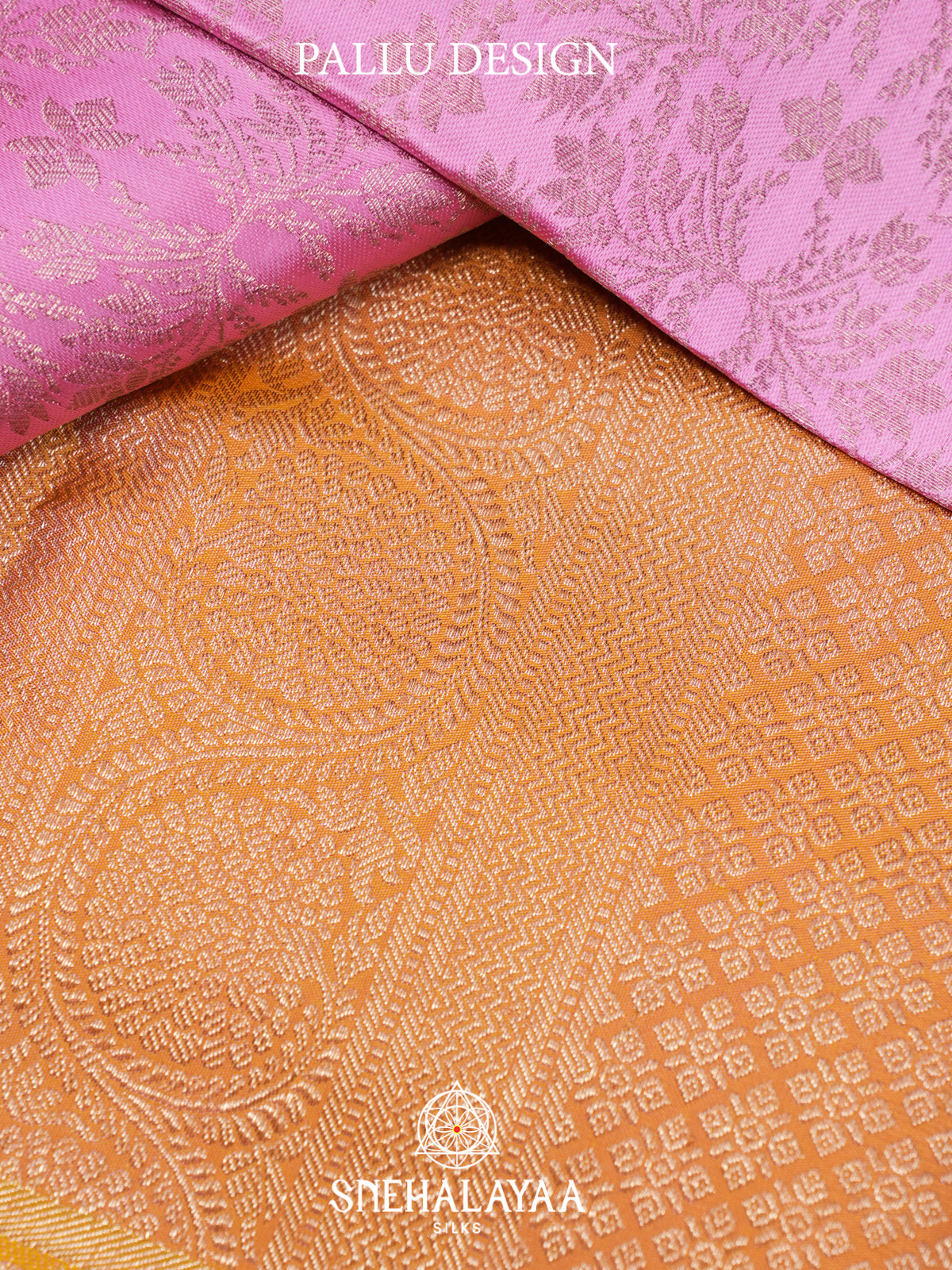 Pink Kanjivaram Silk Saree