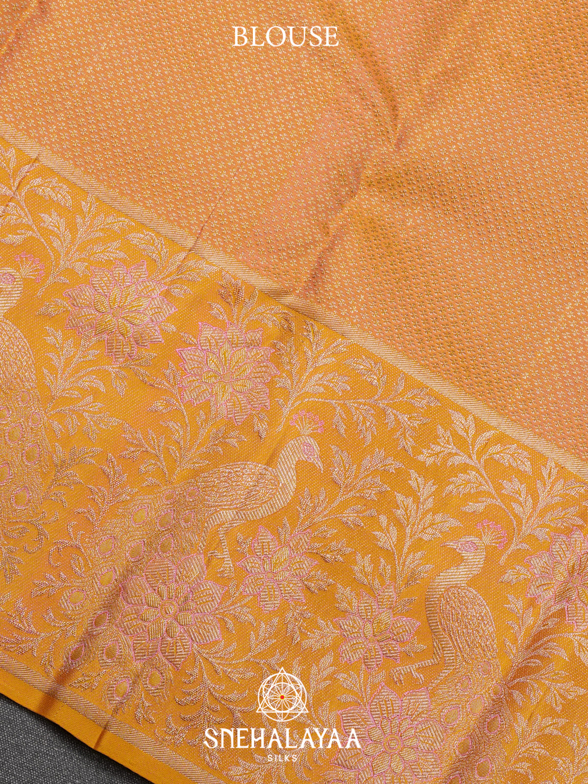 Pink Kanjivaram Silk Saree