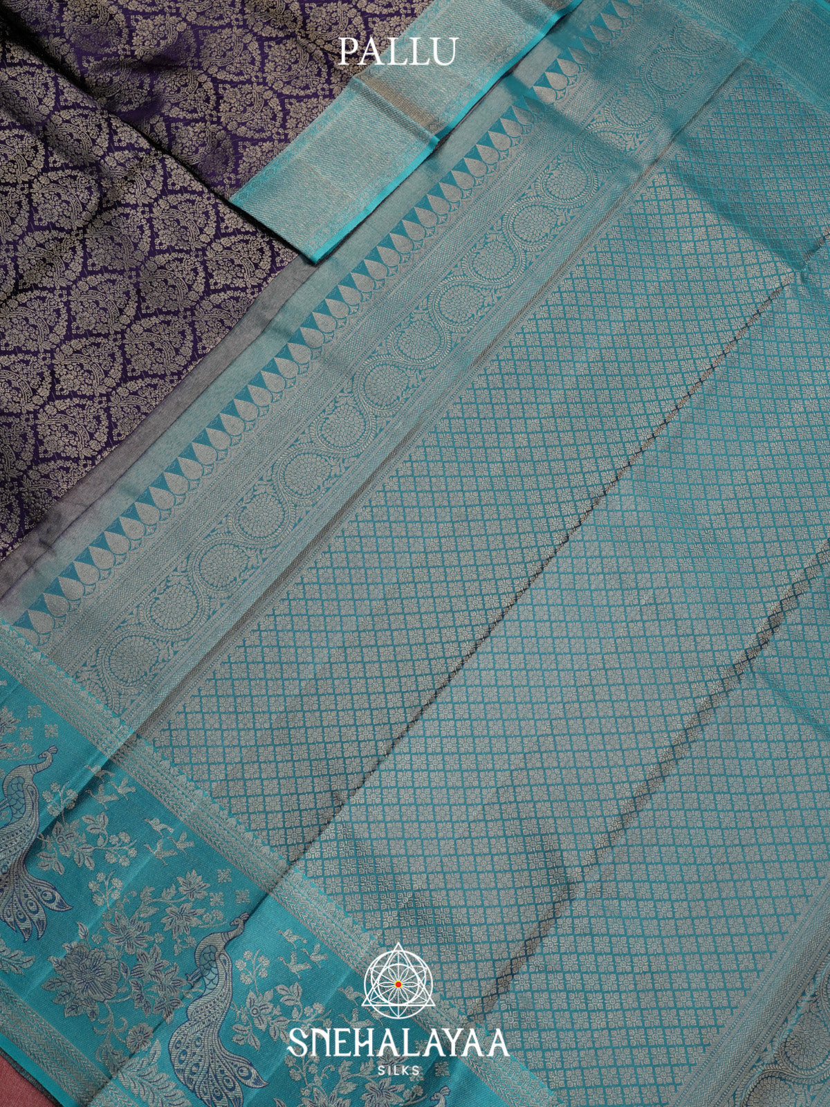 Purple Kanjivaram Silk Saree