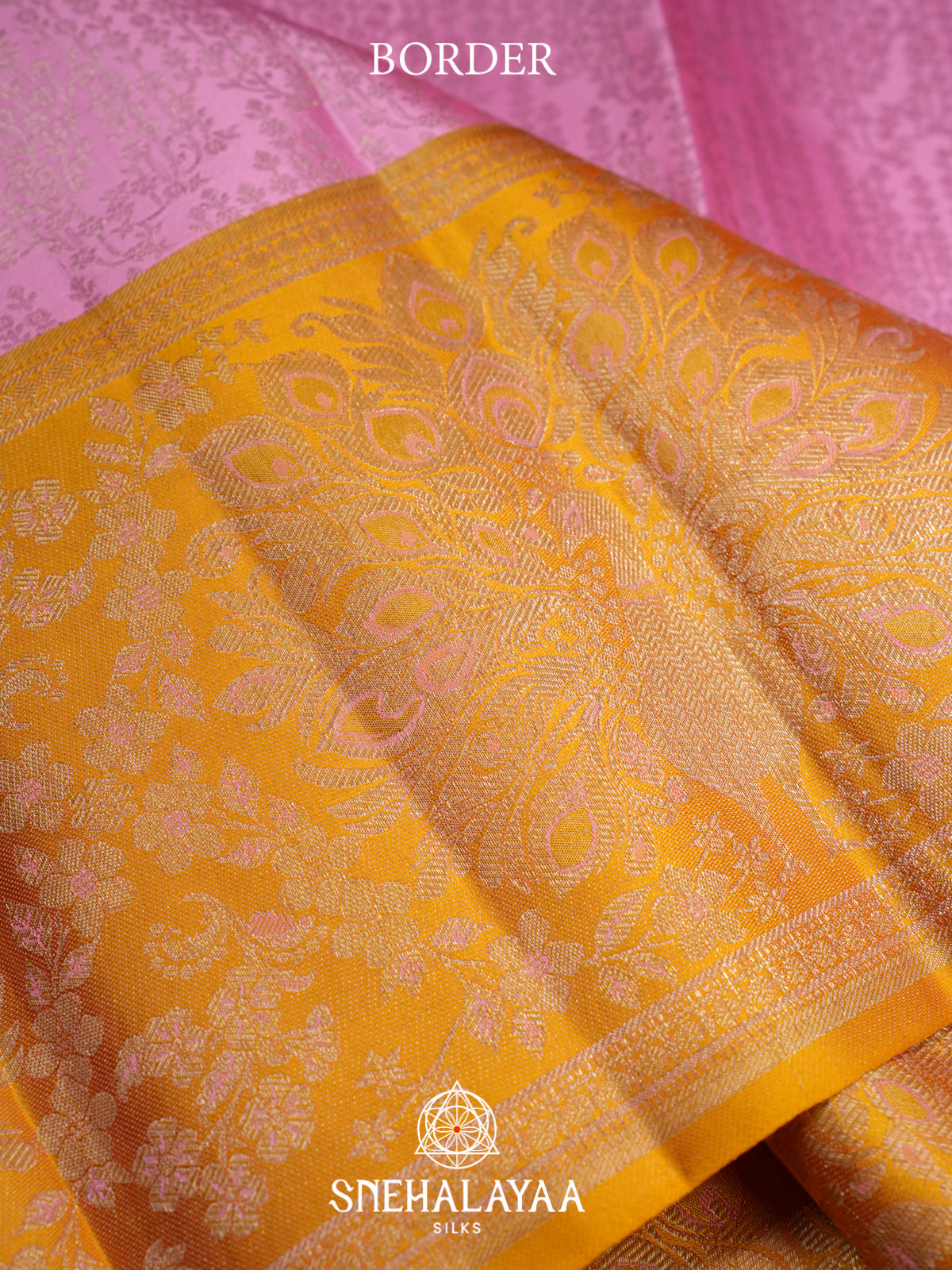 Pink Kanjivaram Silk Saree