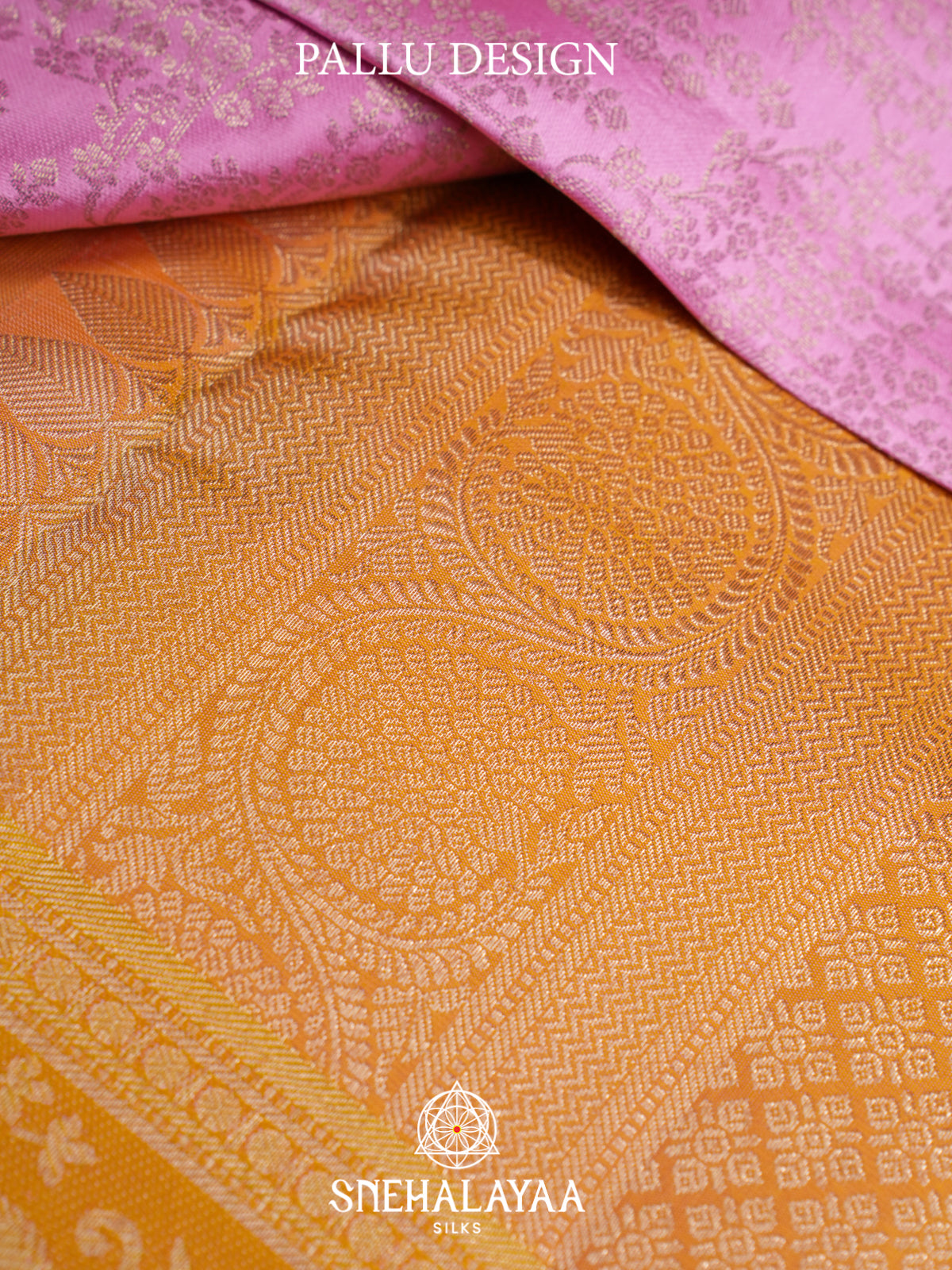 Pink Kanjivaram Silk Saree